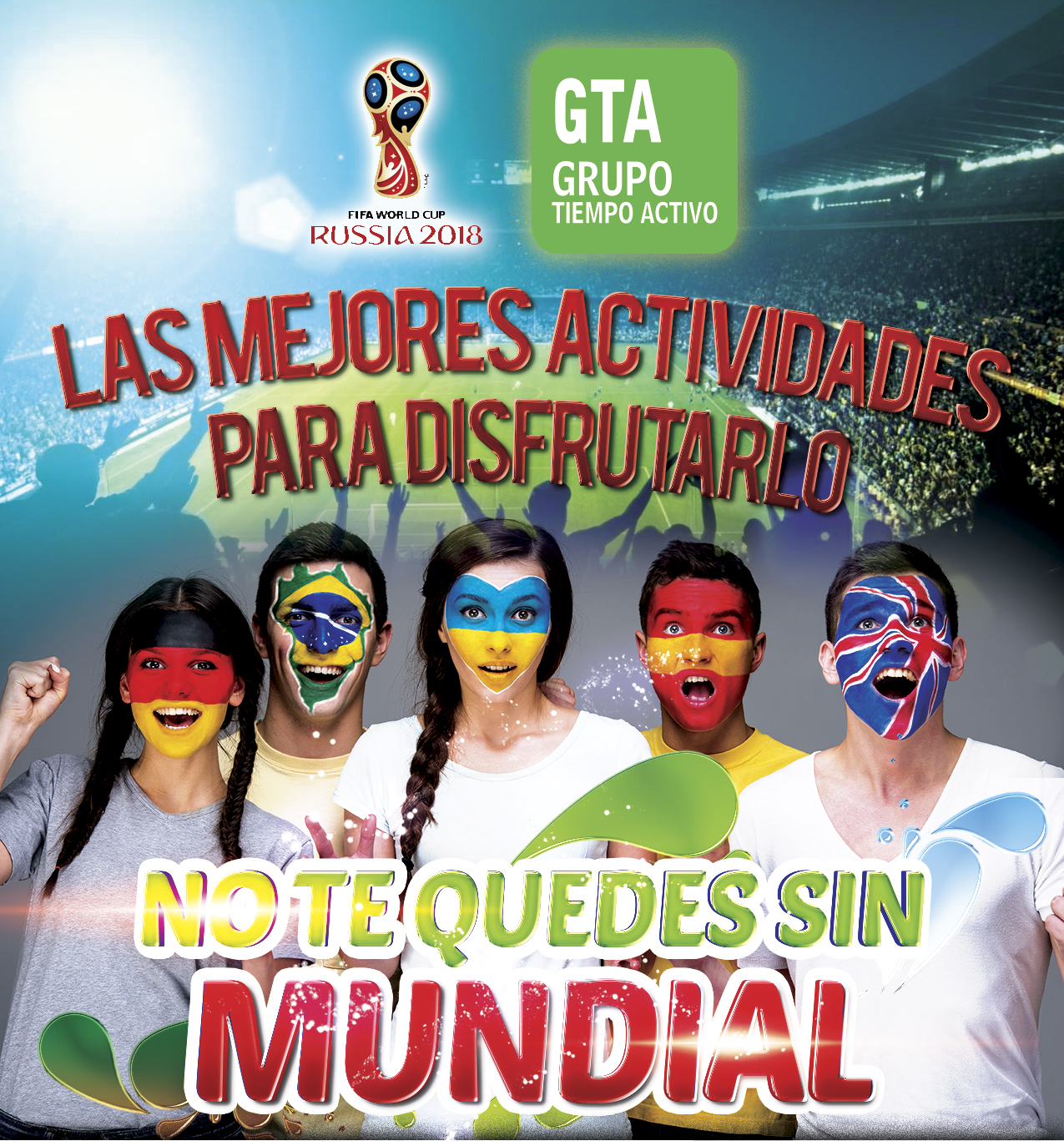Mundial de fútbol ...las mejores actividades para disfrutarlo de manos de GTA