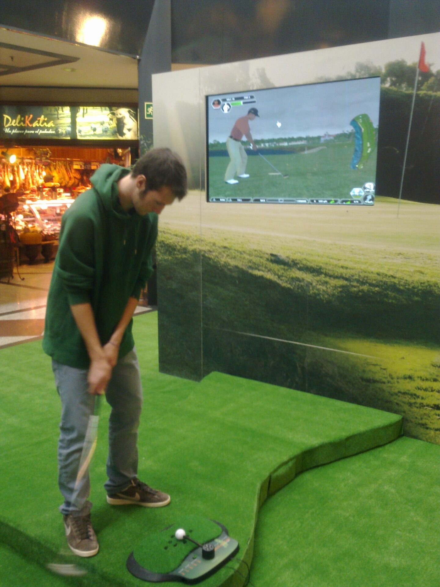 simulador de golf